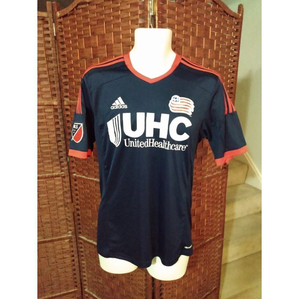 Adidas 2014 New England Revolution Soccer Jersey Men's Small MLS